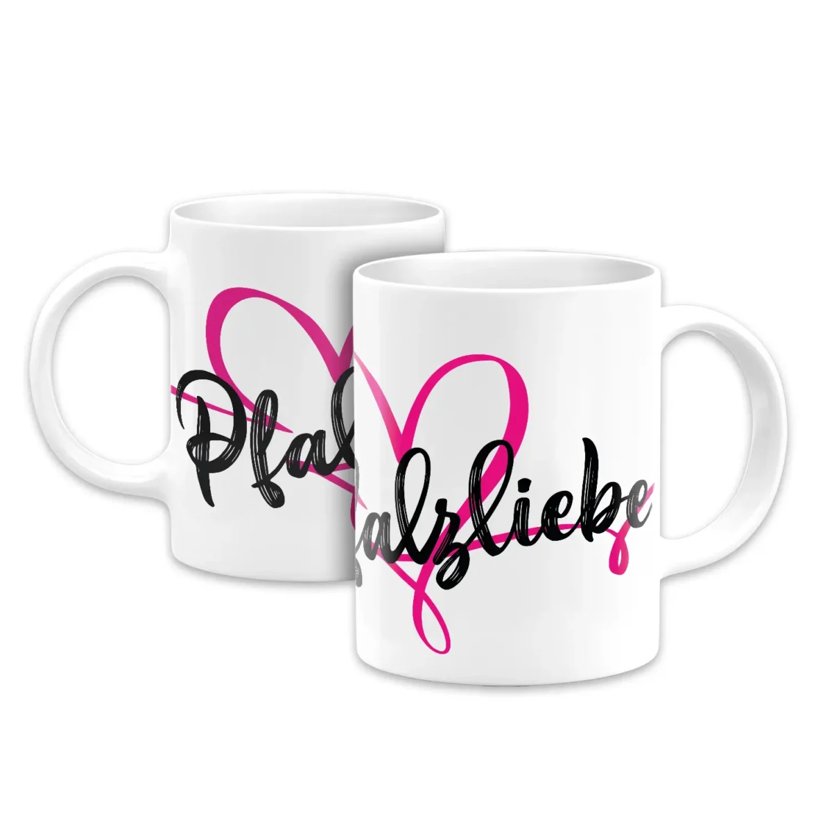 Tasse Pfalzliebe Herz black bonnie TASSE pfalzliebe