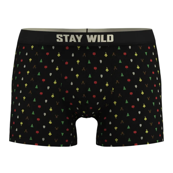 Schwarzwald Boxershorts STAY WILD