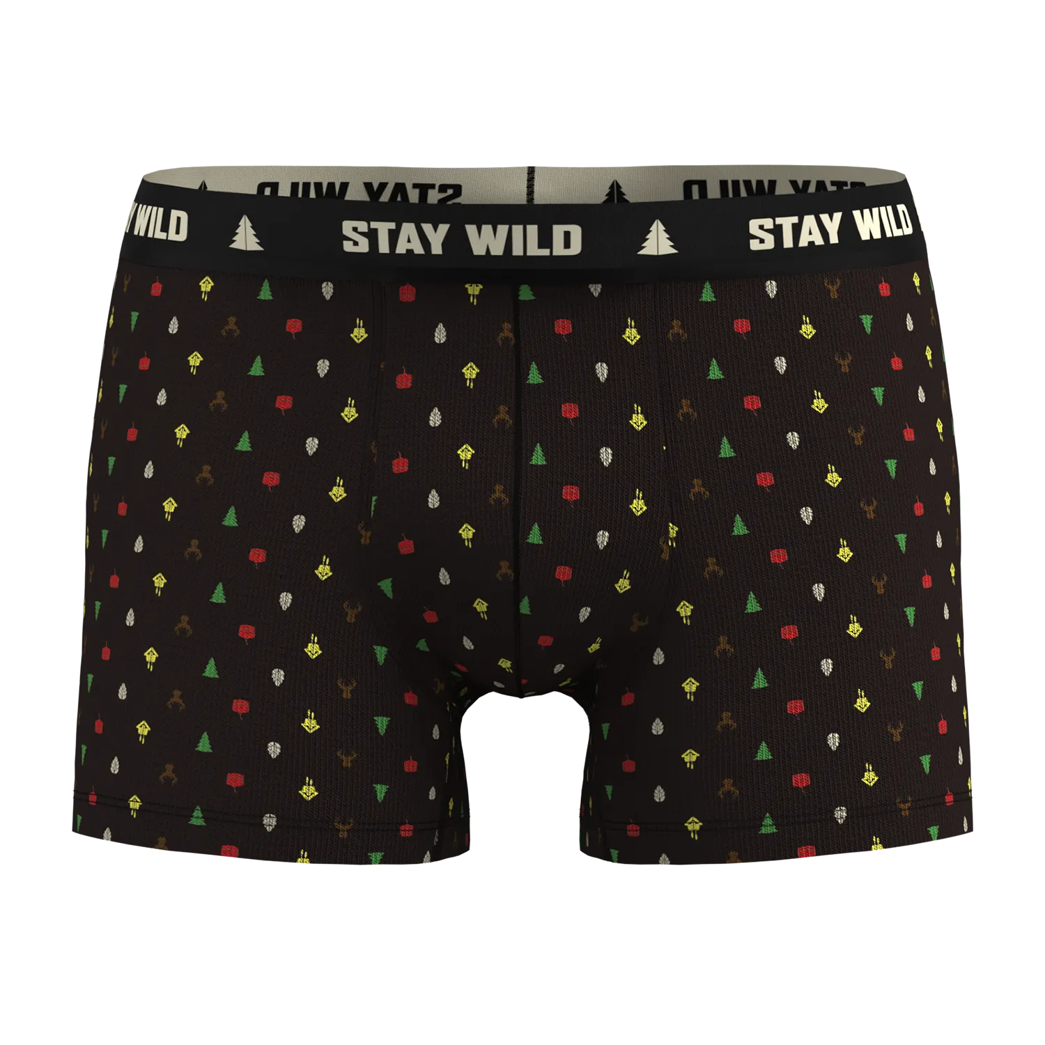 Schwarzwald Boxershorts STAY WILD – Black Bonnie