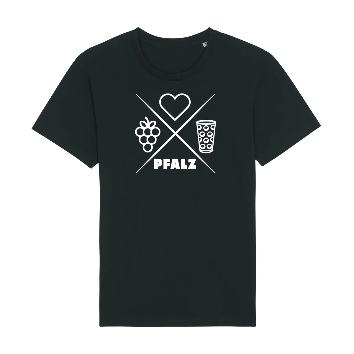 T-Shirt Pfalz 4 Symbole black bonnie shirt black pfalz 4s big