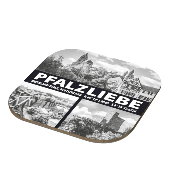 Untersetzer Hartfaser Pfalz Heimatkollektion